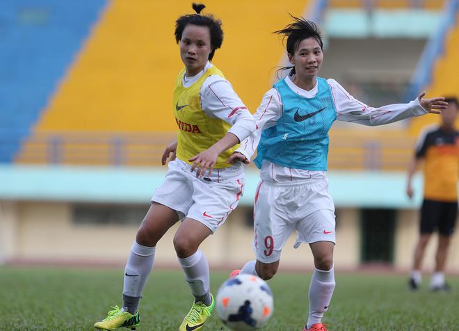 Tuyển nữ Việt Nam vững tin trước trận tranh vé dự World Cup