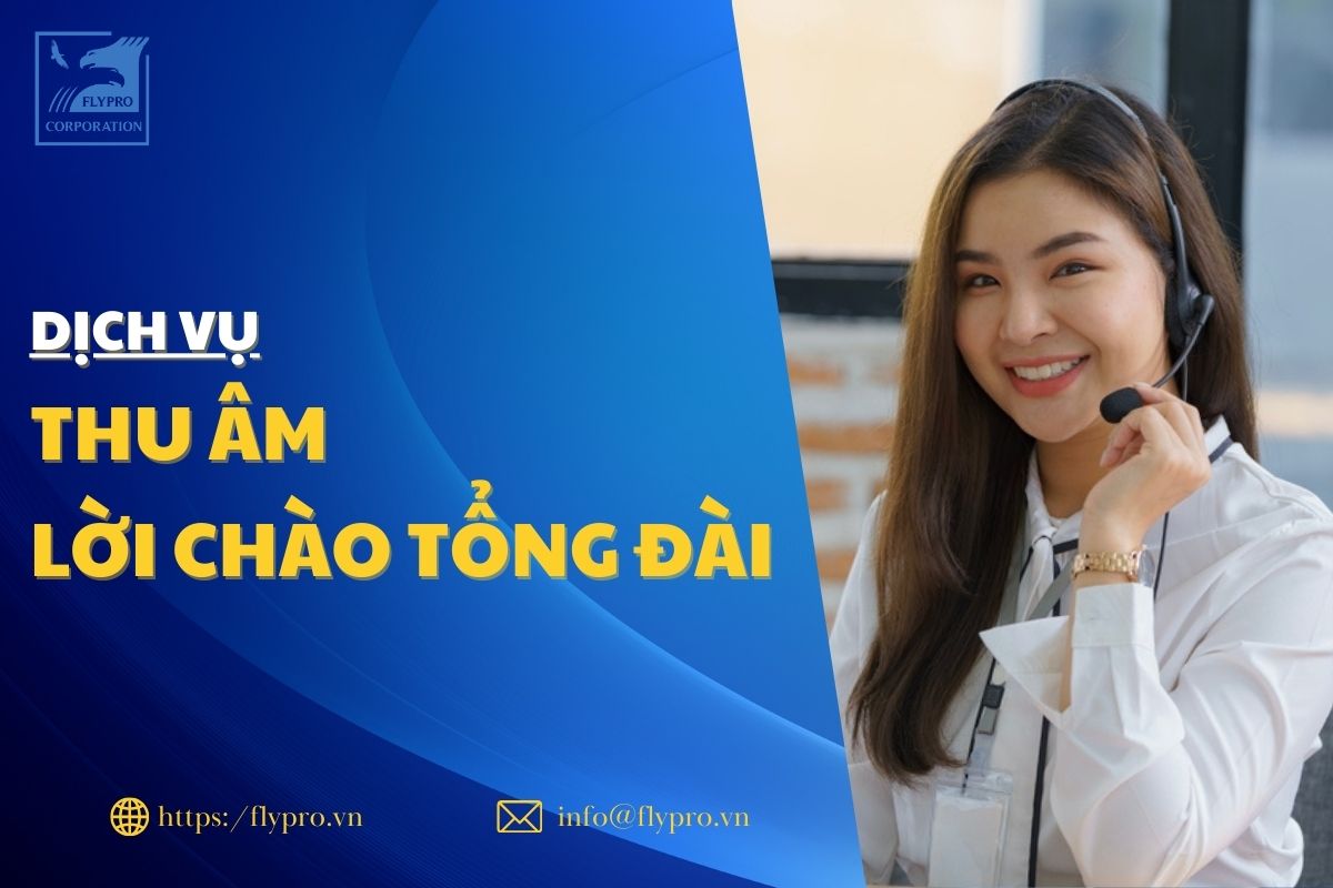 Thu âm lời chào tổng đài nhạc chờ doanh nghiệp