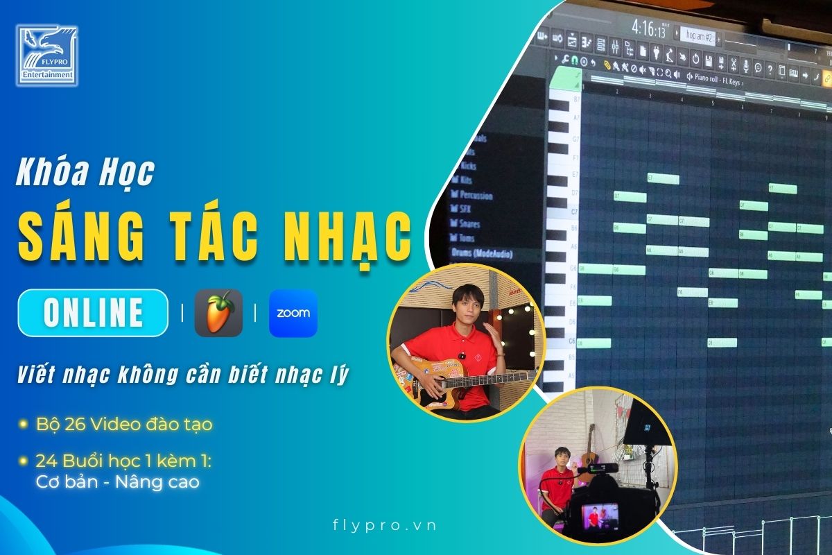 học sáng tác nhạc online