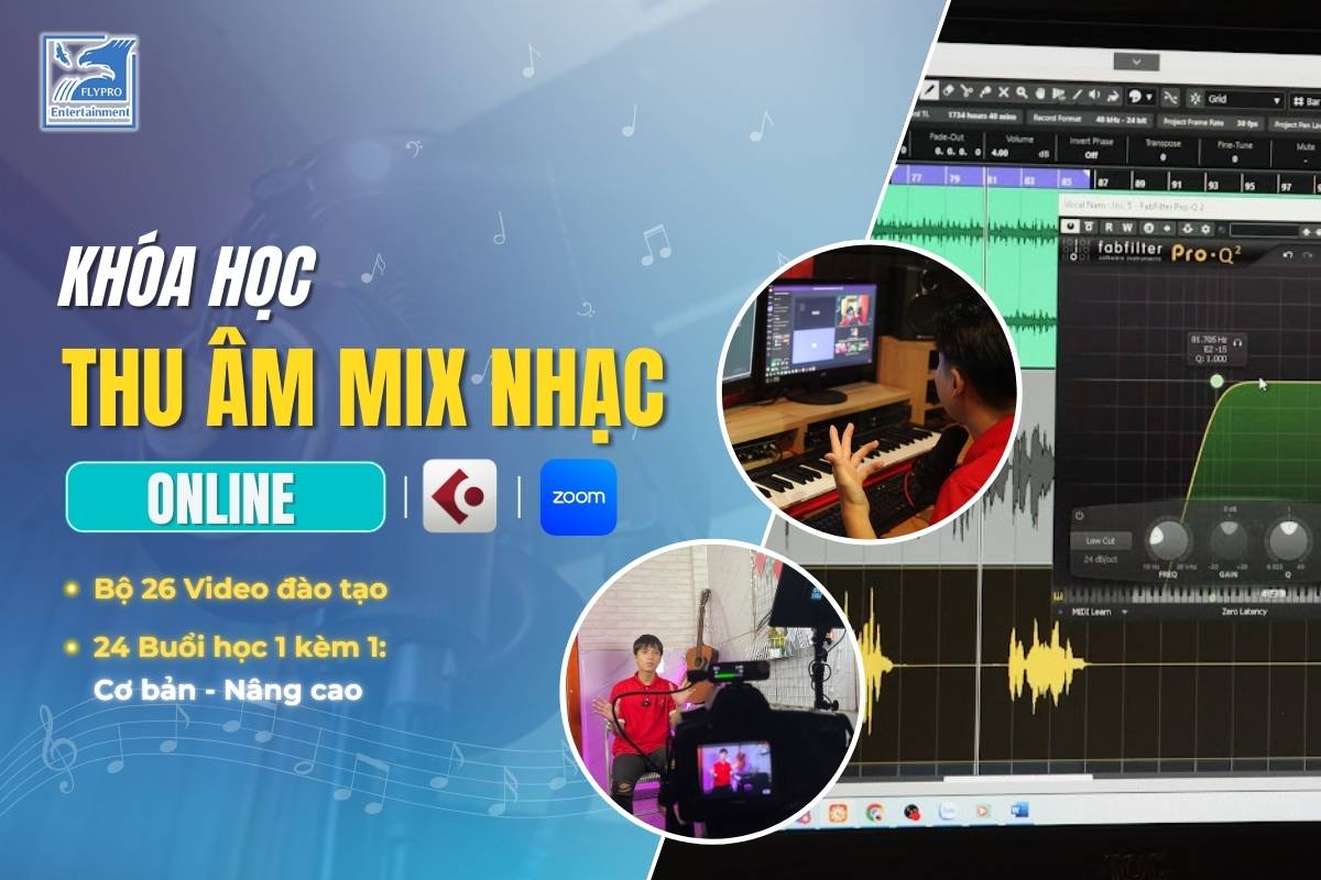 khóa học thu âm online