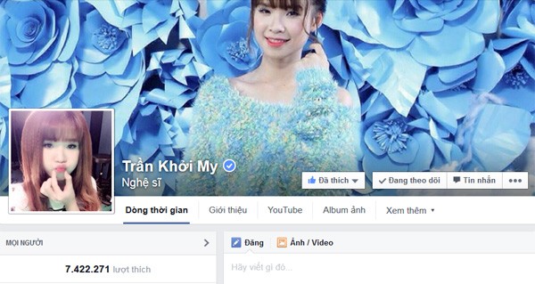 5 sao Việt có lượng fan theo dõi nhiều nhất trên Facebook