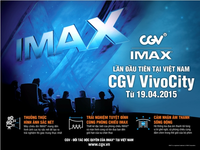 Rạp phim IMAX đầu tiên của Việt Nam đặt tại Quận 7 TP HCM 