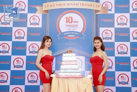 Lễ kỷ niệm 10 năm thành lập của Trung Kiên Hà Nam