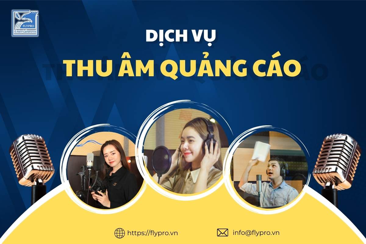 dịch vụ thu âm quảng cáo